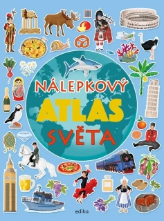 NÁLEPKOVÝ ATLAS SVĚTA