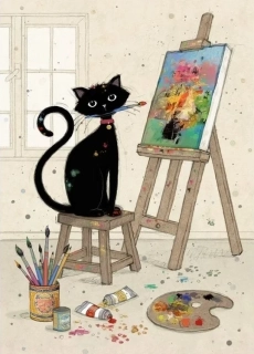 PŘÁNÍ H043 ARTIST KITTY