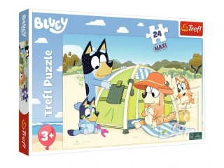 PUZZLE BLUEY A JEJÍ SKVĚLÝ DEN MAXI 24 DÍLKŮ