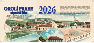 OKOLÍ PRAHY ZÁPADNÍ ČÁST 2026 STOLNÍ KALENDÁŘ