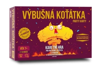 VÝBUŠNÁ KOŤÁTKA: PÁRTY KARTY