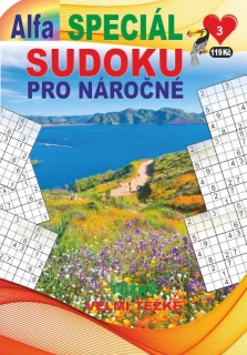 SUDOKU SPECIÁL PRO NÁROČNÉ 3/2025