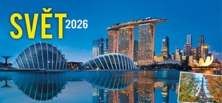 KALENDÁŘ 2026 SVĚT, STOLNÍ