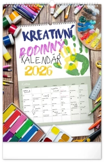 KALENDÁŘ 2026 NÁST: RODINNÝ, KREATIVNÍ