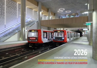 NÁSTĚNNÝ KALENDÁŘ 2026 EVROPSKÉ METRO OČIMA EVROPANŮ