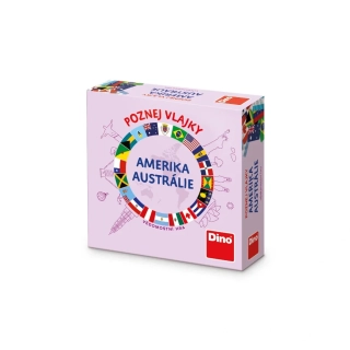 POZNEJ VLAJKY: AMERIKA A AUSTRÁLIE/CESTOVNÍ HRA