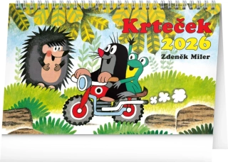 KALENDÁŘ 2026 STOLNÍ: KRTEČEK