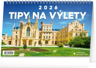 KALENDÁŘ 2026 STOLNÍ: TIPY NA VÝLETY