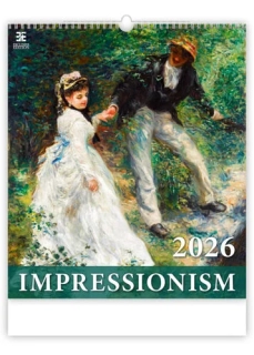 KALENDÁŘ NÁST 2026 IMPRESSIONISM