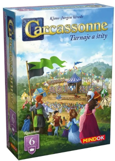 CARCASSONNE: TURNAJE A ŠTÍTY (ROZŠÍŘENÍ 6)