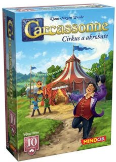 CARCASSONNE: CIRKUS A AKROBATÉ (ROZŠÍŘENÍ 10)