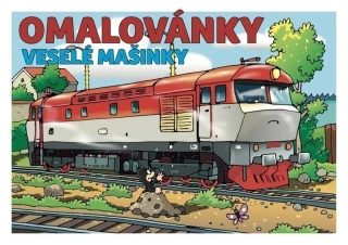 OMALOVÁNKY VESELÉ MAŠINKY