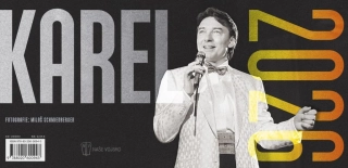 KALENDÁŘ 2026 KAREL GOTT, STOLNÍ