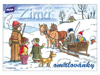 OMALOVÁNKY ZIMA