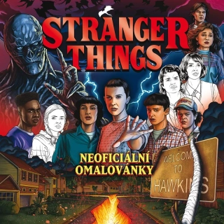 STRANGER THINGS NEOFICIÁLNÍ OMALOVÁNKY