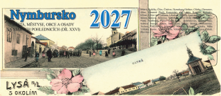 NYMBURSKO NA STARÝCH POHLEDNICÍCH 2027 STOLNÍ KALENDÁŘ