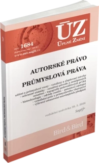 ÚZ 1684 AUTORSKÉ PRÁVO, PRŮMYSLOVÁ PRÁVA RED. UZ. 30. 3. 2026