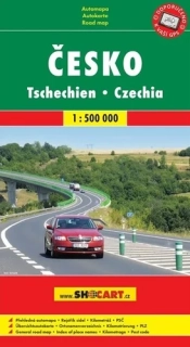 ČESKO AUTOMAPA 1:500 000