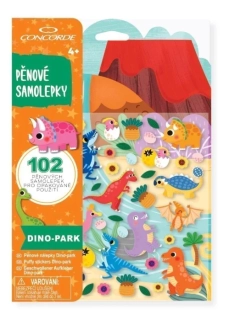 PĚNOVÉ SAMOLEPKY/DINO PARK