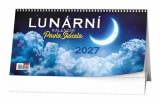 LUNÁRNÍ KALENDÁŘ PAVLA SKÁCELA 2027 - STOLNÍ KALENDÁŘ