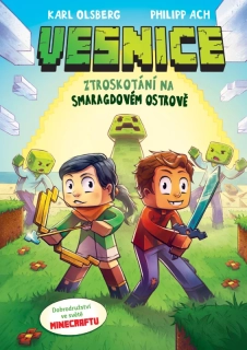 MINECRAFT: VESNICE 1: ZTROSKOTÁNÍ NA SMARAGDOVÉM OSTROVĚ 2.VYD.