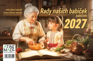 KALENDÁŘ 2027 RADY NAŠICH BABIČEK, STOLNÍ