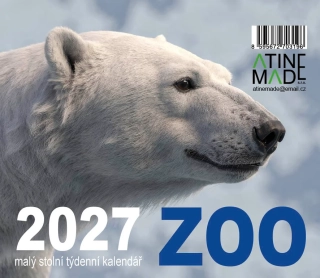 KALENDÁŘ 2027 ZOO , MALÝ STOLNÍ, TÝDENNÍ