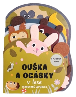 OUŠKA A OCÁSKY V LESE TVAROVANÉ LEPORELO