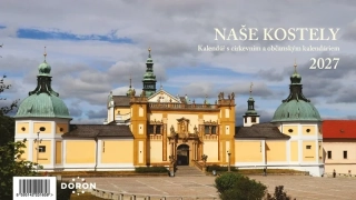 KALENDÁŘ STOLNÍ 2027 - NAŠE KOSTELY