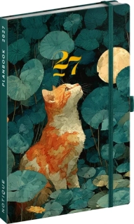 DIÁŘ/NOTES 2027: PLANBOOK - KOČKA, 13 X 21 CM