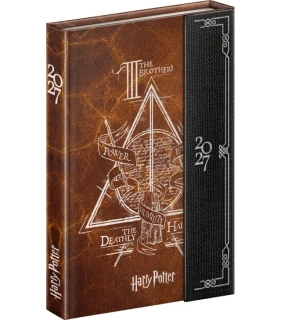 DIÁŘ 2027: HARRY POTTER/RELIKVIE SMRTI -  TÝDENNÍ, MAGNETICKÝ, 11 X 16 CM