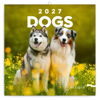KALENDÁŘ 2027 POZNÁMKOVÝ: PSI