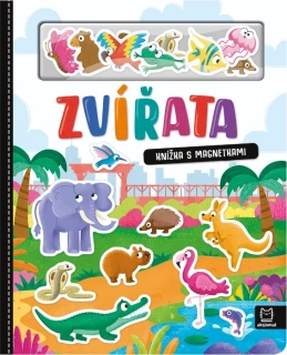 KNÍŽKA S MAGNETKAMI ZVÍŘATA