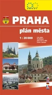 PRAHA VELKÁ 1 : 20 000 (KARTONOVÁ OBÁLKA)