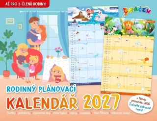 RODINNÝ PLÁNOVACÍ KALENDÁŘ DRÁČEK 2027