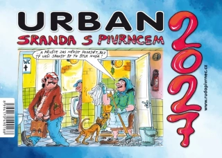 KALENDÁŘ URBAN 2027 - SRANDA S PIVRNCEM