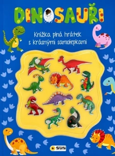 DINOSAUŘI - KNIHA PLNÁ HRÁTEK A AKTIVIT