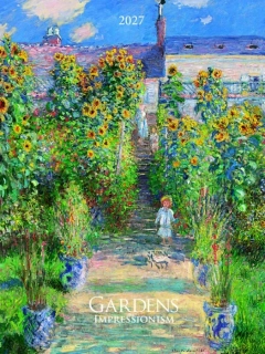 KALENDÁŘ 2027 NÁSTĚNNÝ: GARDENS IMPRESSIONISM