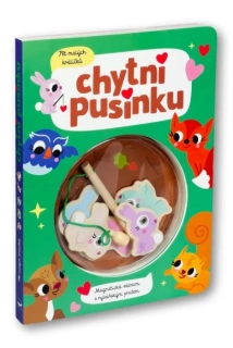 CHYTNI PUSINKU! PĚT MALÝCH KRÁLÍČKŮ MAGNETICKÁ ZÁBAVA S RYBÁŘSKÝM PRUTEM