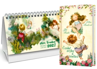 KALENDÁŘ 2027 TRNKŮV STOLNÍ + ČESKÉ ZVYKY A TRADICE