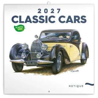 KALENDÁŘ 2027 POZN: CLASSIC CARS/VÁCLAV ZAPADLÍK, 30 X 30 CM