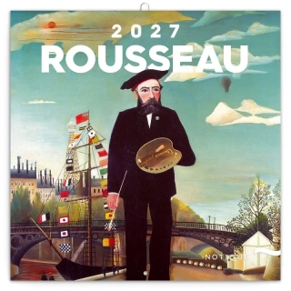 KALENDÁŘ 2027 POZN: HENRI ROUSSEAU, 30 X 30 CM