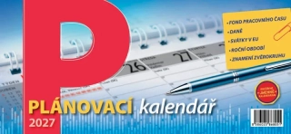 KALENDÁŘ 2027 STOLNÍ PLÁNOVACÍ 299 MM X 208 MM