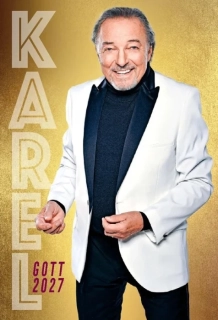 KAREL GOTT 2027 NÁSTĚNNÝ KALENDÁŘ