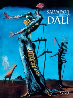 KALENDÁŘ 2027 NÁSTĚNNÝ SALVADOR DALÍ, 426 MM X 626 MM