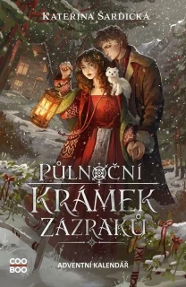 PŮLNOČNÍ KRÁMEK ZÁZRAKŮ ADVENTNÍ KALENDÁŘ V KNIZE