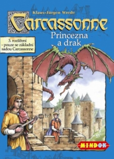 CARCASSONNE 3.ROZ.PRINCEZNA A DRAK