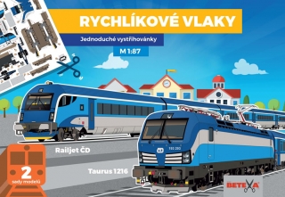 RYCHLÍKOVÉ VLAKY - JEDNODUCHÉ VYSTŘIHOVÁ