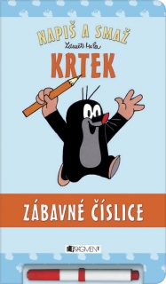 KRTEK-ZÁBAVNÉ ČÍSLICE(NAPIŠ A SMAŽ)