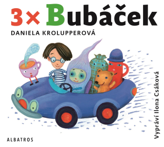 CD 3X BUBÁČEK (AUDIOKNIHA PRO DĚTI)